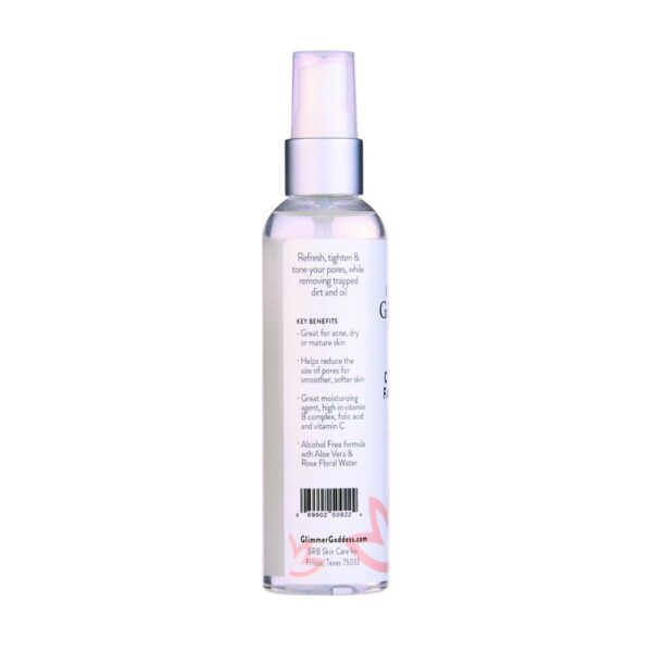 Organic Citrus Facial Toner with Rose Water Witch Hazel & Aloe Vera - Natural Astringent Closes Pores and Preps Skin - Image 8