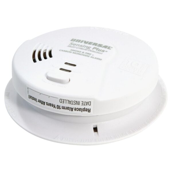 USI AMIC3511SB Sensing Plus Multi Criteria Combo Smoke, Fire & Carbon Monoxide Alarm with 10 Year Battery - Image 3