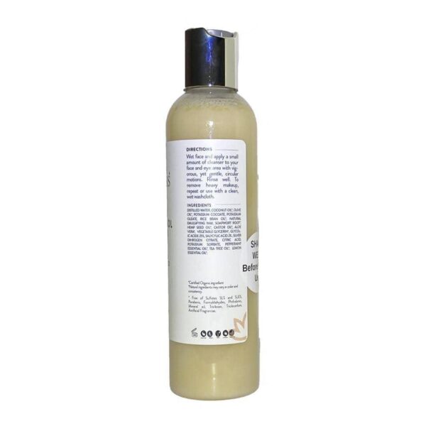 GLIMMER GODDESS Organic Acne Face Wash, Cleanser with Salicylic Acid for Acne & Oily Skin, 8 oz - Image 9
