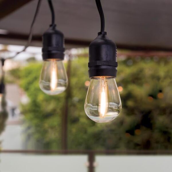 Feit Electric LED String Lights Amber 24 ft. 12 Lights - Image 3