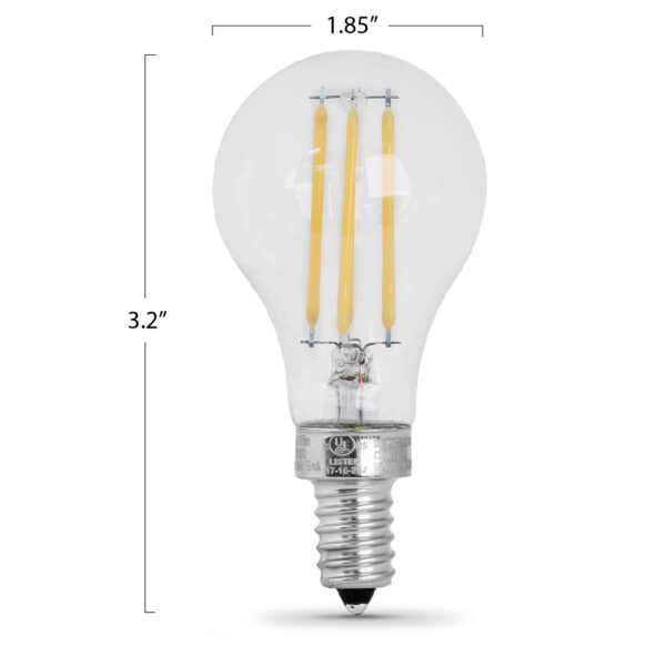 Feit Electric BPA1575C/850/FIL/2 75W EQ DM LED Light Bulbs, 2 Bulbs - Image 2