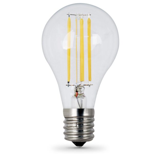 Feit Electric BPA1540N/827/LED/2 Decorative Clear Glass Filament LED Dimmable 40W Equivalent Classic A15 Light Bulb (Pack of 2), Soft White - Image 8