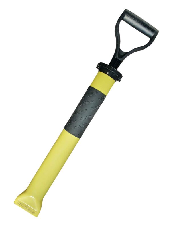 DELKOpump speed filler compound tube. Secure comfort grip and handle. Easy to clean. Flat nozzle for multiple applications - from filling drywall taping tools to pointing mortar