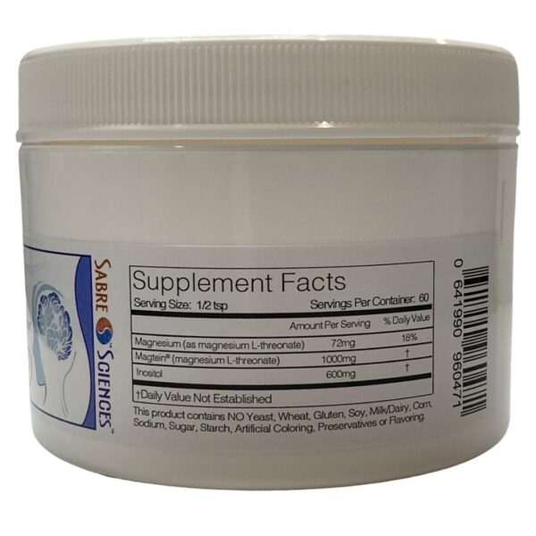 iMagT - Magnesium L-Threonate. Powder 100g by Sabre Sciences - Image 4
