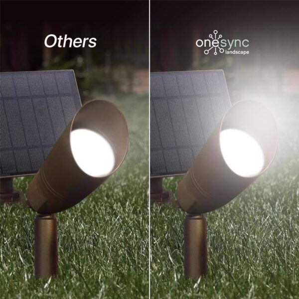 Feit Electric OneSync Solar Powered 0 W LED Spot Light Kit 1 pk - Image 8