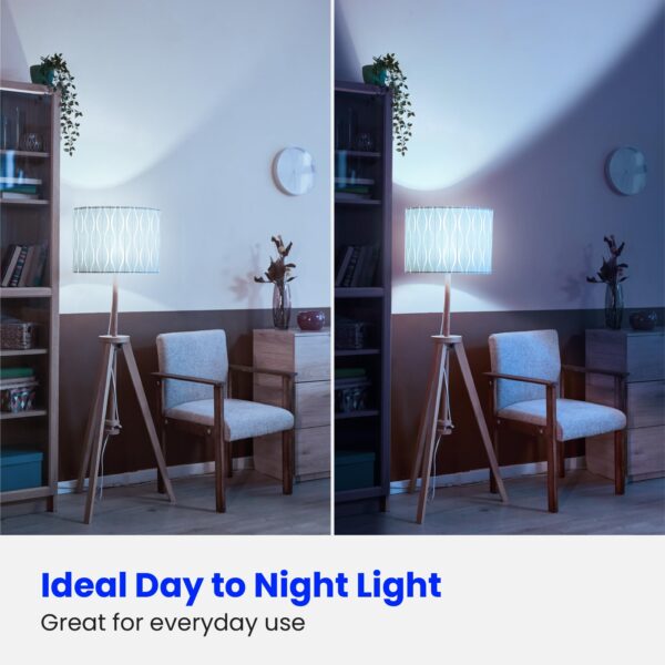 Feit Electric A19 LED Light Bulbs, 60W Equivalent, Non-Dimmable, 800 Lumens, E26 Standard Base, 5000k Daylight, 80 CRI, 10 Year Lifetime, Energy Efficient, 4 Pack, A800/850/10KLED/4 - Image 9