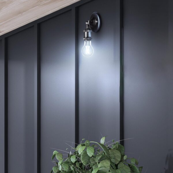 Feit Electric LED Built-in Dusk to Dawn Sensor Intellibulb - Clear Filament A19 with an E26 Medium Base Light Bulb - 60W Equivalent - 15 Year Life - 800 Lumen - 5000K Daylight - Image 2