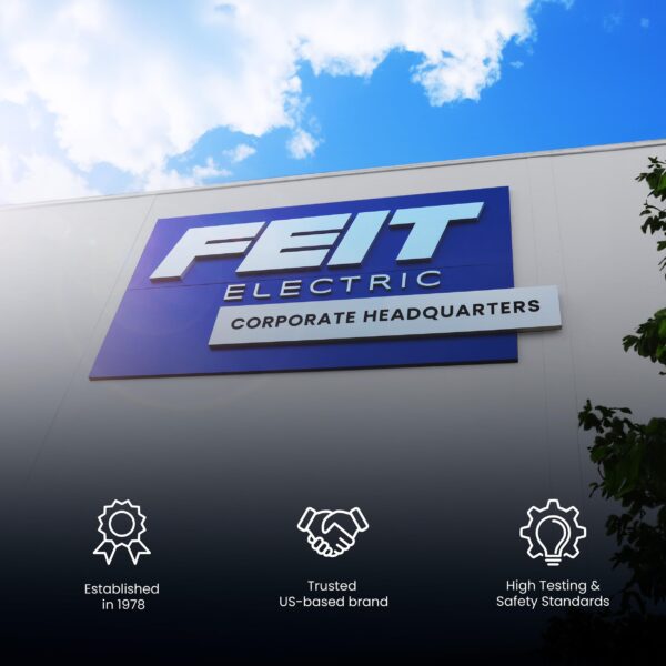 Feit Electric A19 LED Light Bulbs, 60W Equivalent, Non Dimmable, 800 Lumens, E26 Standard Base, 5000k Daylight, 80 CRI, 10 Year Lifetime, Energy Efficient, 10 Pack, A800/850/10KLED/10 - Image 3