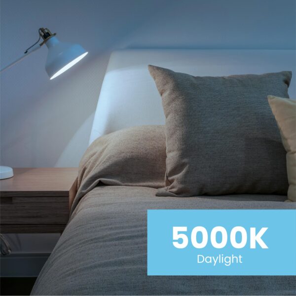 Feit Electric A19 LED Light Bulbs, 60W Equivalent, Non-Dimmable, 800 Lumens, E26 Standard Base, 5000k Daylight, 80 CRI, 10 Year Lifetime, Energy Efficient, 4 Pack, A800/850/10KLED/4 - Image 5
